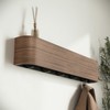 Kazai. Wall-Mounted Coat Rack 'Toke' - Modern Design Coat Rack