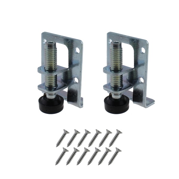 SQXBK 2PCS 50mm Silver Adjustable Heavy Duty Levelling Foot Furniture