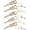 A126 Ignition Keys, 10Pcs A126 Keys Replacement for Linear, Pride,