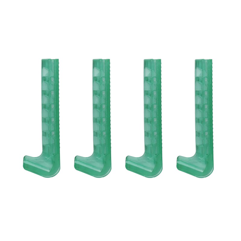 2Pair Ice Skate Guards Hockey Shoe Blade Cover Adjustable Silicone