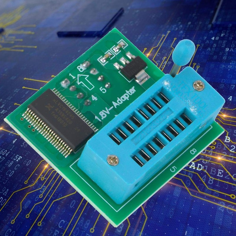 Walfront SPI Flash 1.8V Adapter for Phone Motherboard, Flash Programmer