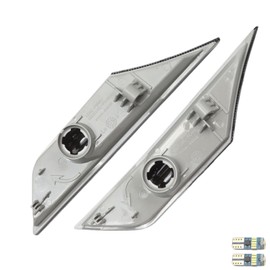 YananAC Pair of Indicator Light Side Marker Lights for MK10 Honda Civic 2016-2021 Indicator Lamps Side Lights Side Indicator Light White 34300-TET-H01 34350-TET-H01