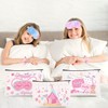 Luvsweets Sleepover Party Supplies for Girls - 12Pcs Sleepover Party