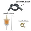 VRWEARE Fuel Pump with Filter and Oil Hose Compatible with
