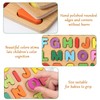 MisFun Pack of 2 Wooden Puzzles, Children's Wooden Grabbing Puzzle,