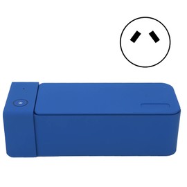 Ultrasonic Cleaner Mini 600ml 50kHz Ultra Sonic Tank Bath Cleaning Machine MK186 BlueAU Plug AC220V