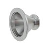 KF25 to KF40 Vacuum Tri Clamp Reducer SUS304 Stainless Sanitary
