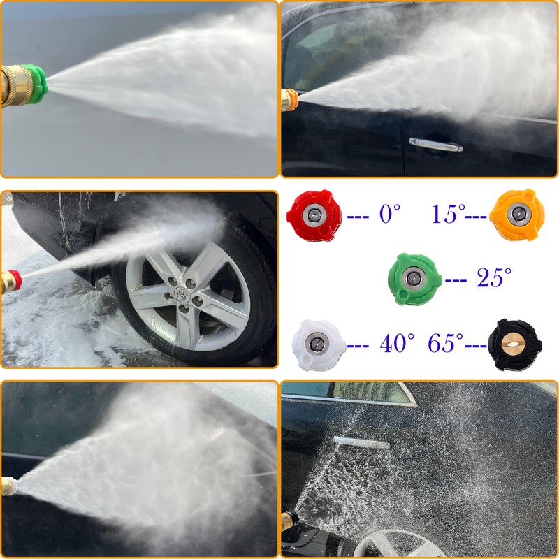 JOEJET Pressure Washer Gun with Swivel, Short Power Washer Gun