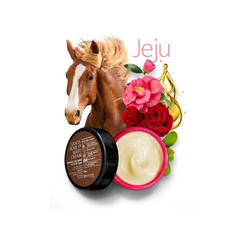 산다 로즈 57 마유 크림(1+1+1) Sanda Rose 57 Horse Oil