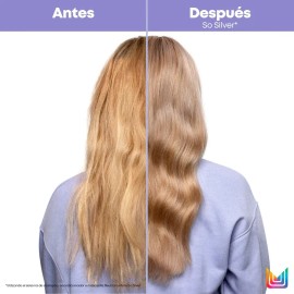 Shampoo Morado Matrix So Silver Para Cabellos Rubios 300 Ml                                                                                           