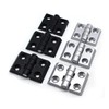 Door Hinges Cast Aluminium for Extrusion Profile 20/30/40 Series T-Slot