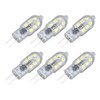 10 Pack G4 2835 LED Bulb Transparent Led Lamp Plug