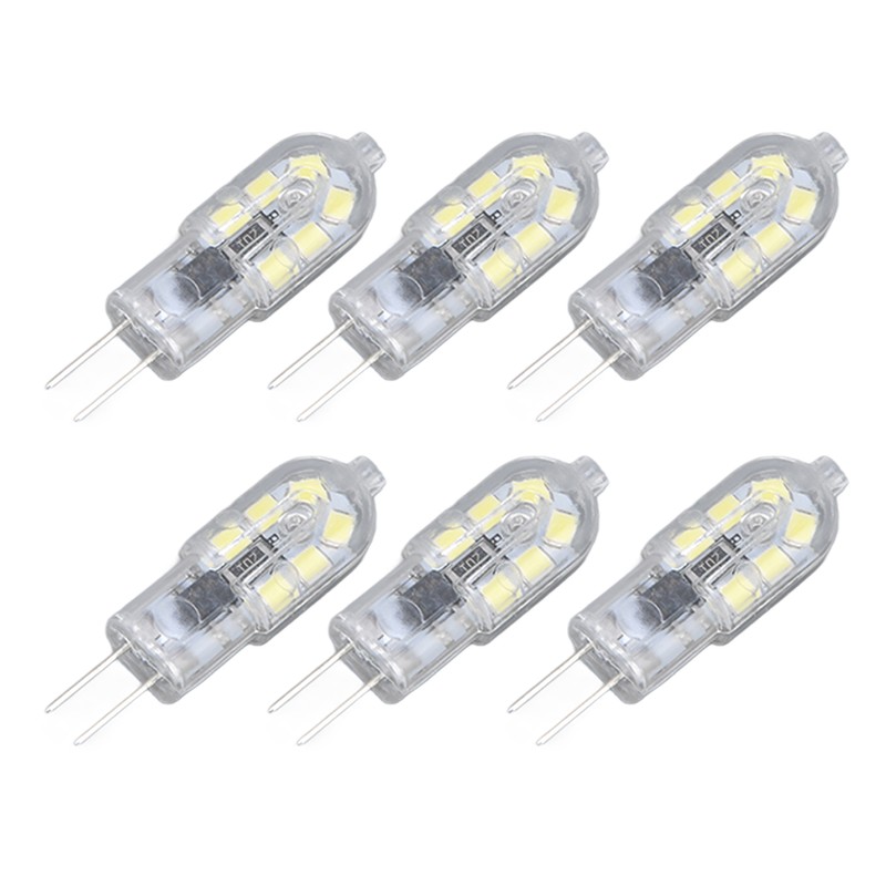 10 Pack G4 2835 LED Bulb Transparent Led Lamp Plug