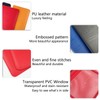 OBDMASTER Red Car Registration and Insurance Holder with Magnetic Closure