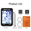 Bikevee Wireless GPS Bike Computer 2.4" Display Altitude Speed Distance