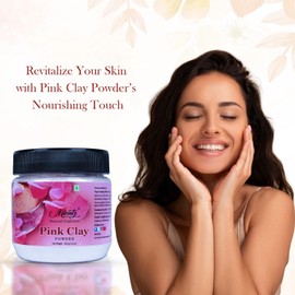 Polvo De Arcilla Rosa 100% (100 G) Mascarilla Facial De Arcilla Rosa Mascarilla Hidratante Y Exfoliante Ideal Para Limpiadores, Mascarillas Y Exfoliantes Naturales Caseros Mascarillas