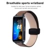 Magnetic Watch Band PU Leather Replacement Unisex Quick Release Wristband