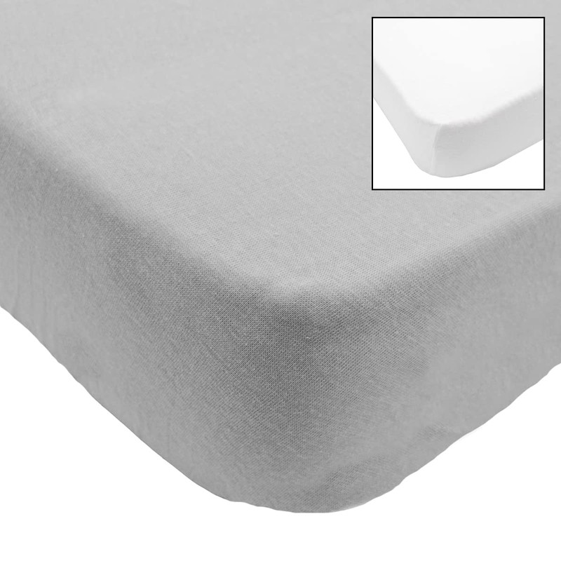 Babycalin Fitted Sheets 83 x 50 cm Organic Pack of