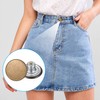 HexinYigjly 50 Pcs Jean Buttons Replacement No Sew, 17mm Replacement