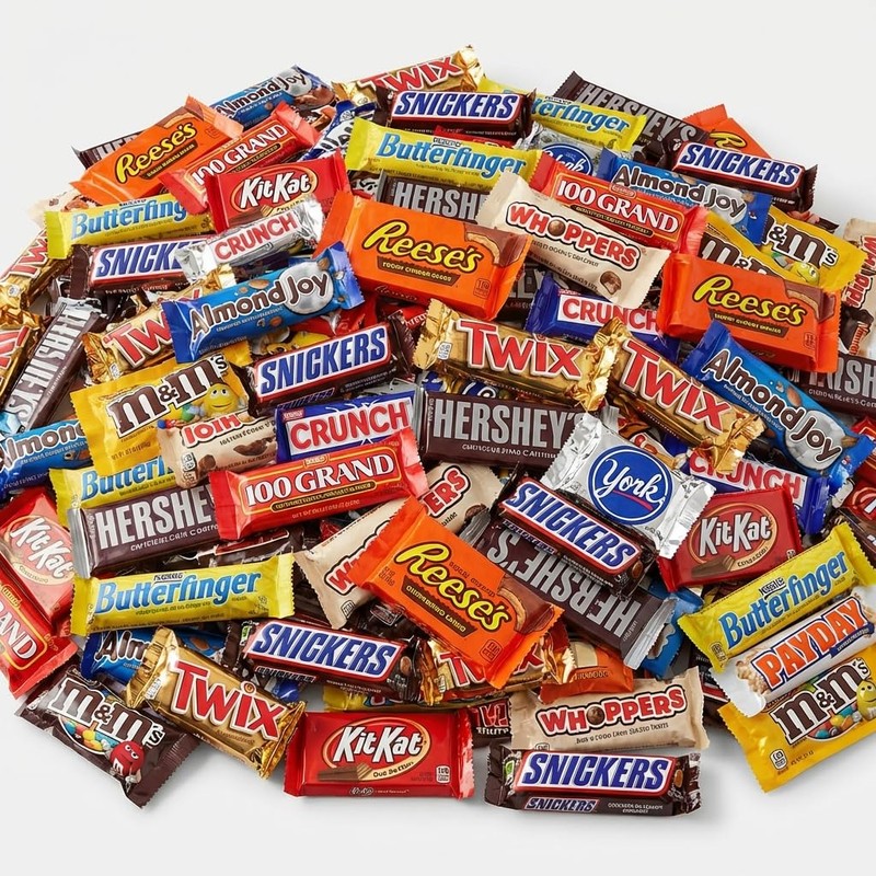 CANDYMAN 4 lb Assorted Chocolate Candy Variety Pack, Bulk Chocolate
