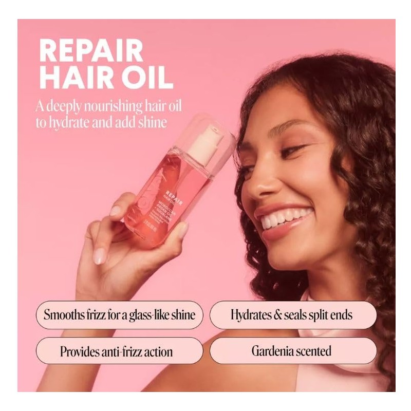 MONDAY Repair Hair Oil con Argán Marroquí y Escualano, 89