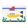 Lena 35629 Mosaic Plug-In Game Set, Mosaic with 120 Plugs,
