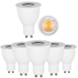 Edearkar - Bombillas LED GU10, 10 W (equivalente a halógeno de 100 W), 1000 lúmenes, no regulables, blanco cálido de 3000 K, bombillas LED para iluminación empotrada, AC90-265 V, ángulo de haz de 60°,