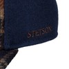 Stetson Wool Check Trucker Cap Men's Checked Pattern Baseball Cap,