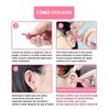 120PCS Soft Ear Plugs PU Noise Reduction Sound Blocking Earplugs