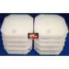Pack of 10 Filter Fleece Filter Wadding Approx. 25 mm
