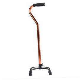 OATIPHO Safety First Four Leg Walking Cane Aluminum Alloy for Seniors Walking Sticks Non-slip Pads Strong Construction