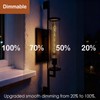 MYEARAYS 4W Filament 2700K Warm Lights,Dimmable E26 Lamp Base,1-Pack