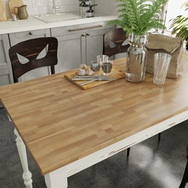 VEELIKE 15.7''x118'' Butcher Block Contact Paper for Countertops Waterproof Self Adhesive Wood Contact Paper Peel and Stick Wallpaper Removable Wood Vinyl Wrap for Cabinets Table Shelf Liners