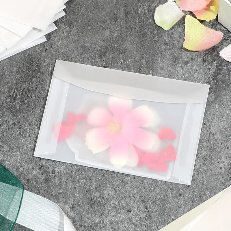 100 Pcs Glassine Envelopes 7 x 10 cm Small Envelopes,