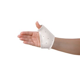 Rolyan Splinting Material Sheet, Polyform, White, 1/8" x 24" x 36", 1% Perforated, Single Sheet