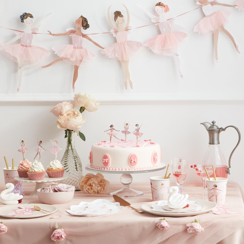 Meri Meri Ballerina Cupcake Kit (Pack of 24)