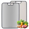 Titanium Cutting Board Double Sided Cutting Boards for Kitchen Non