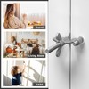 AceMining Upgraded Portable Door Lock Home Security Door Locker Privacy