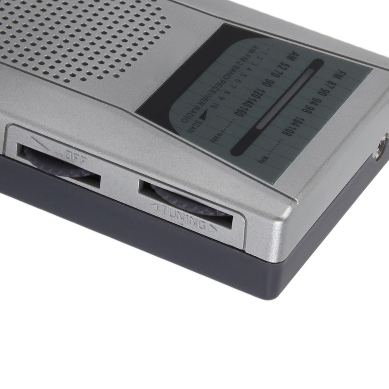 Portable Radio Portable Pocket Small Mini Multifunctional Practical AM FM