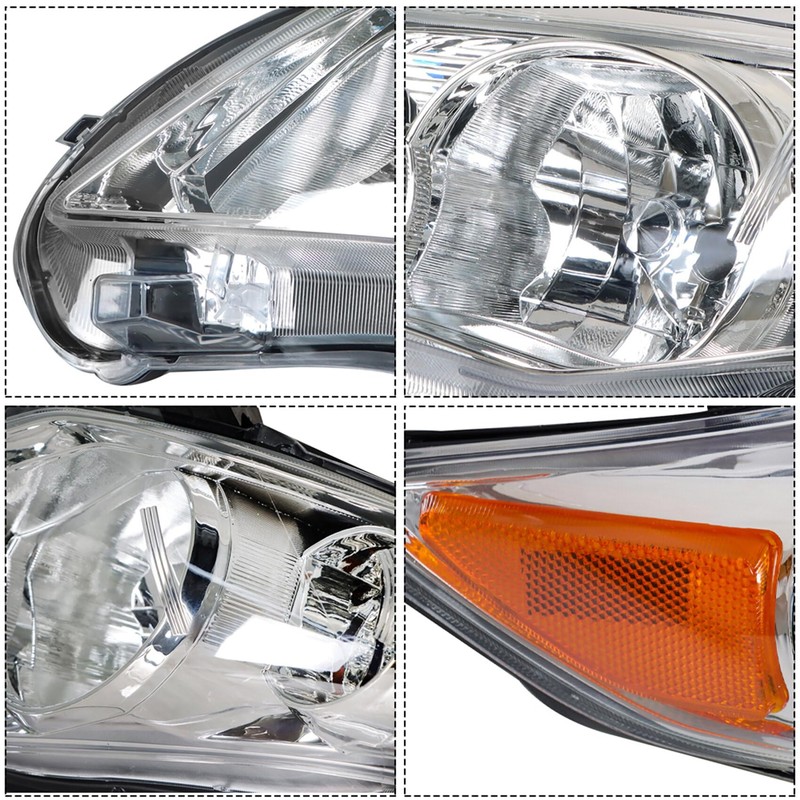 labwork Headlight Headlamp Assembly Replacement for Toyota Corolla 2011 2012