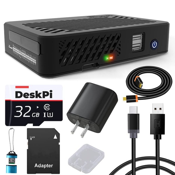 GeeekPi DeskPi Lite for Raspberry Pi 4, Pi 4 Case