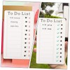 GRIRIW 1set Daily Planner Chart Memo Schedule Board for Boy