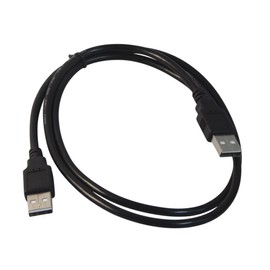 Your Cable Store Black USB 2.0 High Speed Male A to Male A Cable (02 Ft)
