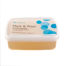 Melt and Pour Soap Base - Crystal Jelly - 1Kg