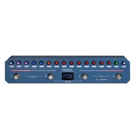 FLAMMA FG200 Intelligent Multi-Effects Processor with 52 AMP Models 5 BOOST Models 16 CAB Simulations 7 Effects Modules 9 IR Slots 40 Presets 40 Rhythm Styles Support APP OTG