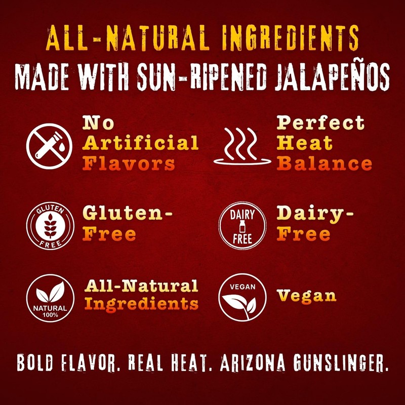 Arizona Gunslinger Chipotle Habanero Pepper Sauce – Smoky Hot Sauce