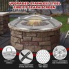Fire Pit Spark Screen,36 Inch Fire Pit Screen Cover Stainless