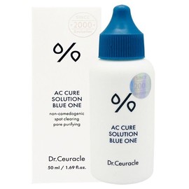 Dr. Shracle AC Cure Solution Blue One 50ml capacity per unit / 닥터슈라클 에이씨 큐어 솔루션 블루원 50ml 개당 용량