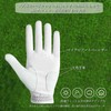 Men's Golf Gloves, Set of 2, Combination of Natural Leather