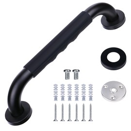 Grab Bars for Shower,15 Inch Grab Bars for Bathtubs and Showers Shower Handles for Elderly,Stainless Steel Shower Handle Toilet Handicap Senior Assist Bathroom Saft Handle